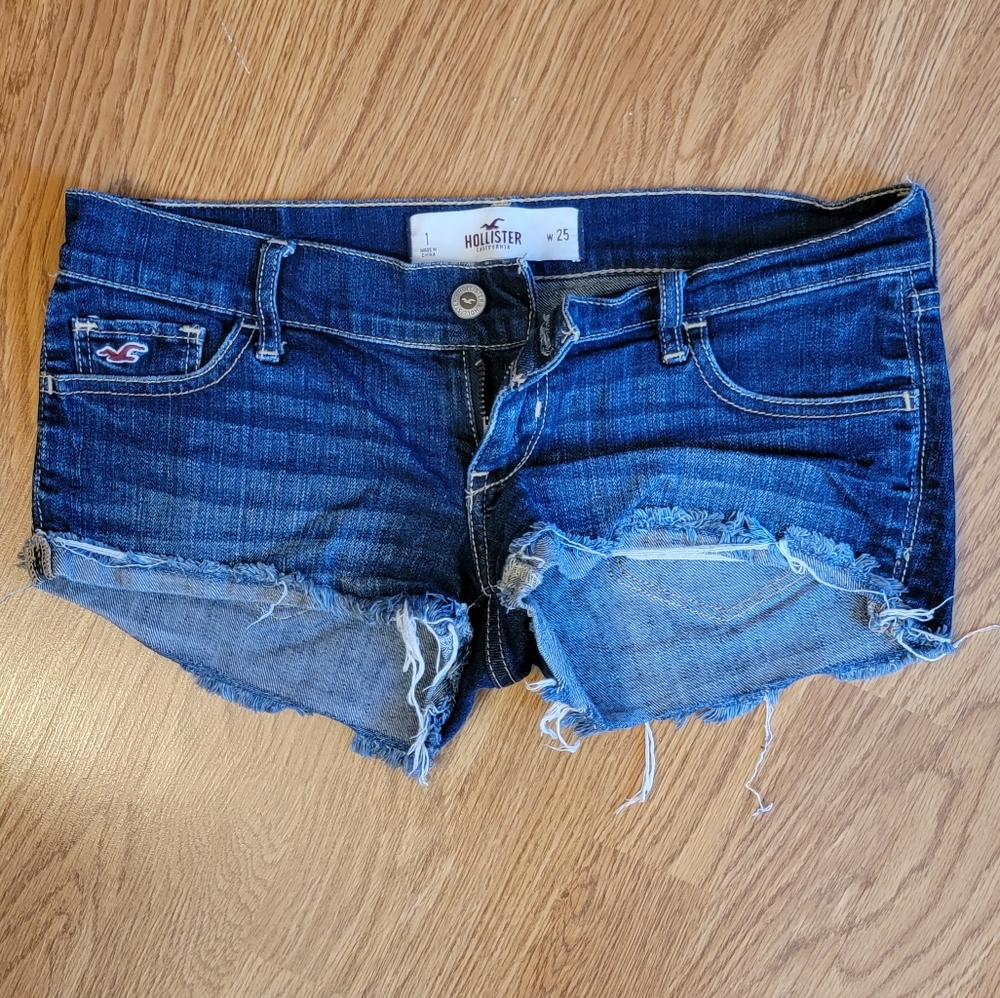 Jean Shorts Hollister 25 Waist size 1